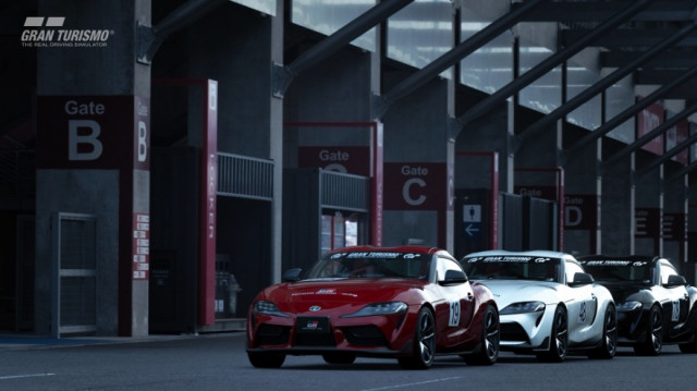 Drive Toyota's GR Supra Racing concept in “Gran Turismo Sport”