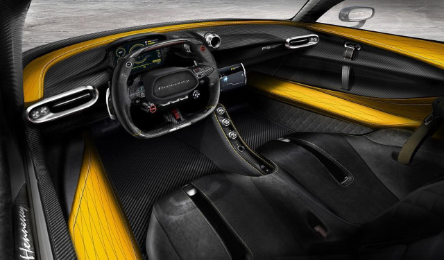 Hennessey Venom F5 interior rendering Hennessey Venom F5 interior rendering