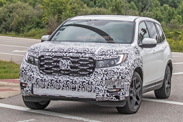 2022 Honda Passport spy shots: Family crossover wants to be rugged looking