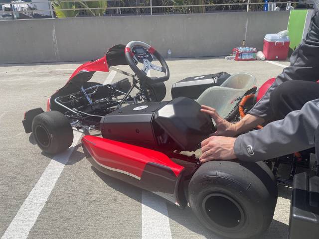 Honda's electric go-kart shows off its easily swappable battery system