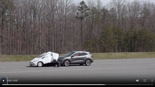 2024 Ford Escape fails to stop during IIHS high-speed AEB test
