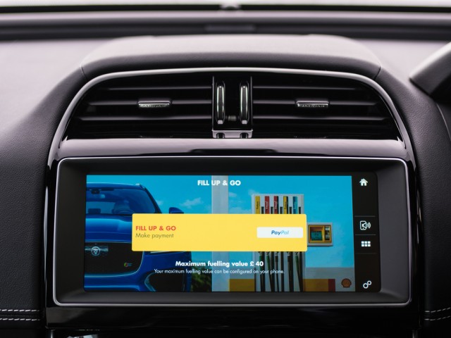 Jaguar and Shell's new in-car payment system