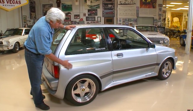 Jay Leno tests the wild Ford Festiva-based Shogun