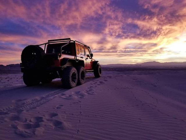 This is not a drill: Jeep Wrangler 6x6 with 707-hp Hellcat V-8 exists