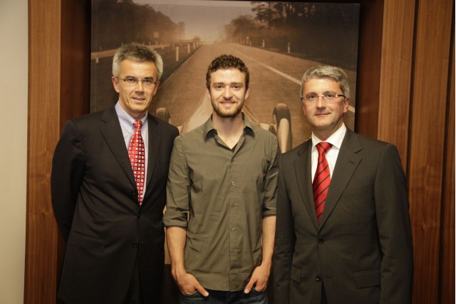 Justin Timberlake, Audi brand ambassador