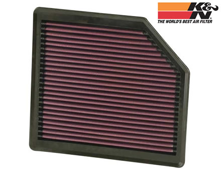 K and n high flow air filter