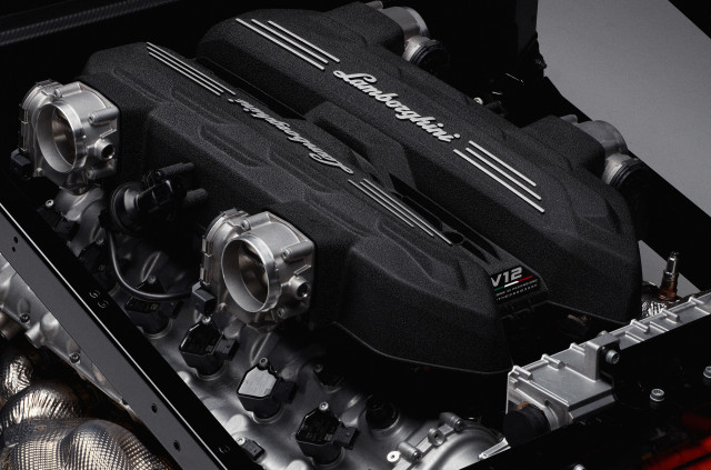 Lamborghini Aventador successor's V-12 plug-in hybrid powertrain