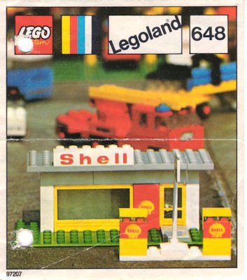 Lego 1971 service station