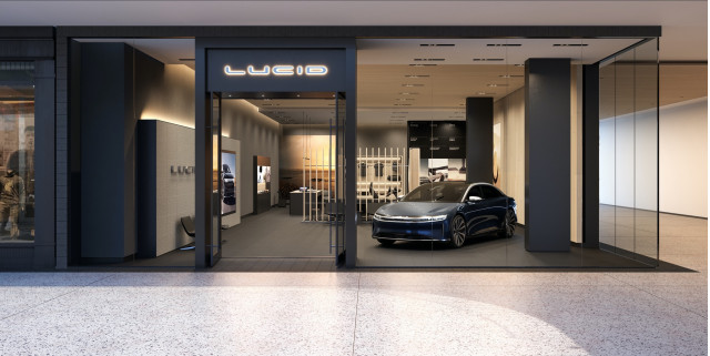 Lucid Studio - rendering of future store