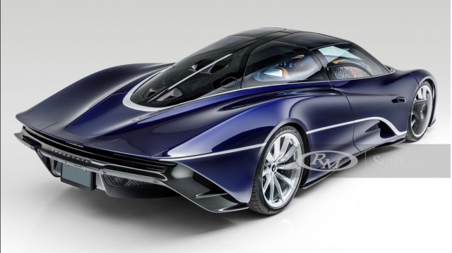 2020 Mclaren Speedtail Headed To Auction