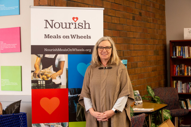 Diane McClymonds is executive director of Nourish Meals on Wheels.