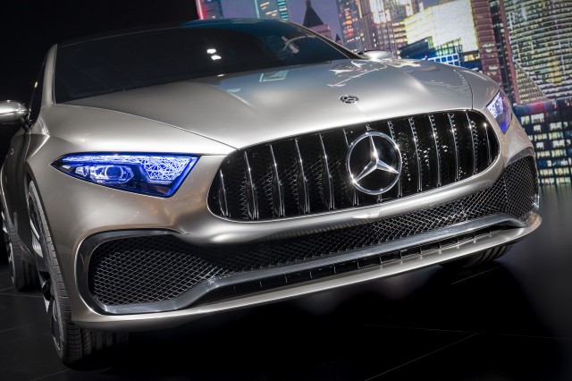 Mercedes-Benz A Sedan concept, 2017 Shanghai auto show