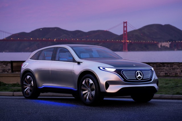 Mercedes electric vehicle