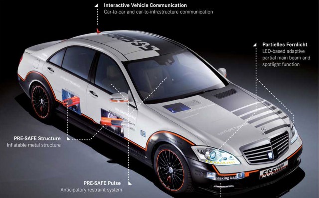 Mercedes Benz ESF 2009 Prototype Experimental Safety Vehicle