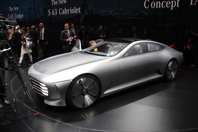 Mercedes-Benz Intelligent Aerodynamic Automobile Concept, 2015 Frankfurt Auto Show