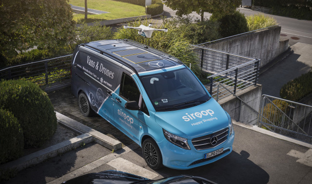Mercedes-Benz trials on-demand drone delivery service