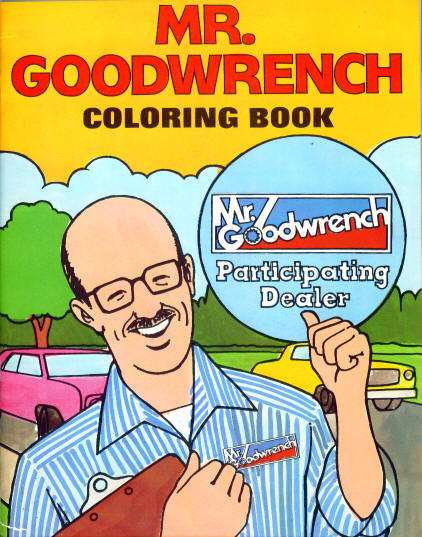 Mr. Goodwrench coloring book