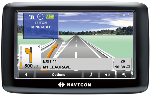 Navigon 2150 Max traffic-enabled satnav