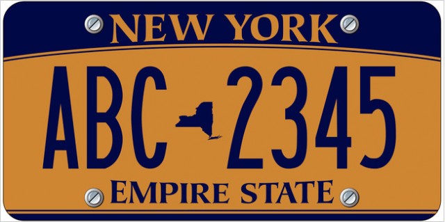 New York S New License Plates Stir Resentment Over Fees