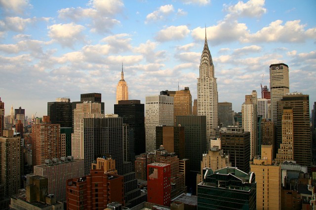 New York City skyline (by Flickr user AngMoKio)
