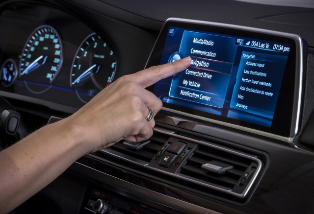 Next-generation BMW iDrive interface, 2015 Consumer Electronics Show