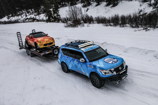 Nissan Armada Snow Patrol ready to tackle any frozen tundra