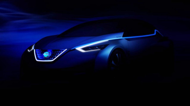 Nissan electric car concept debuting at 2015 Tokyo Motor Show