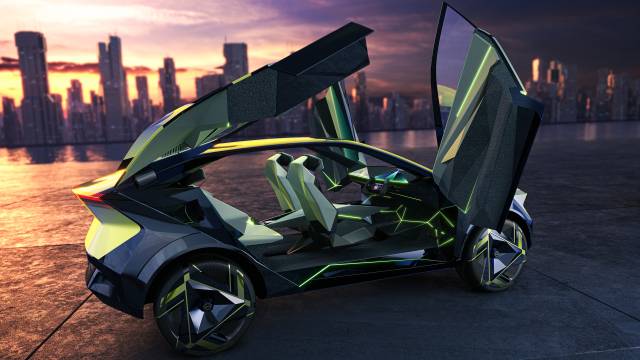 Lamborghini's Electric Hypercar Concept is Basically Magical