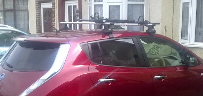 nissan leaf bike rack