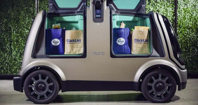 Kroger supermarkets jump into self-driving car grocery delivery in Arizona lead image