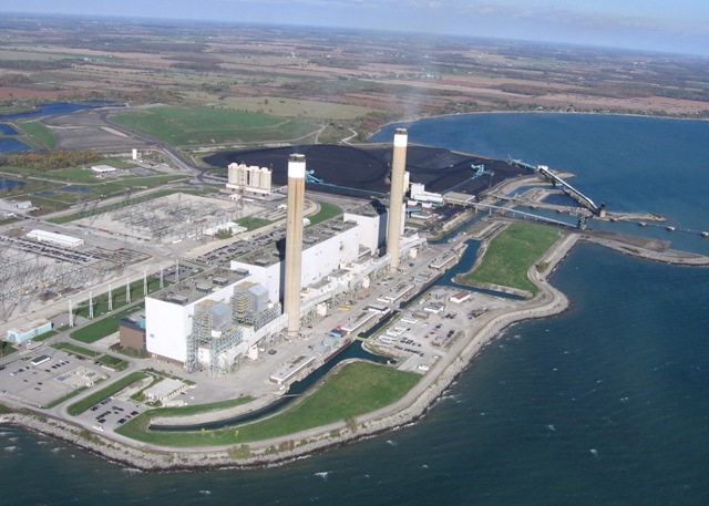 Ontario Power Generation Nanticoke Generating Station coal power plant