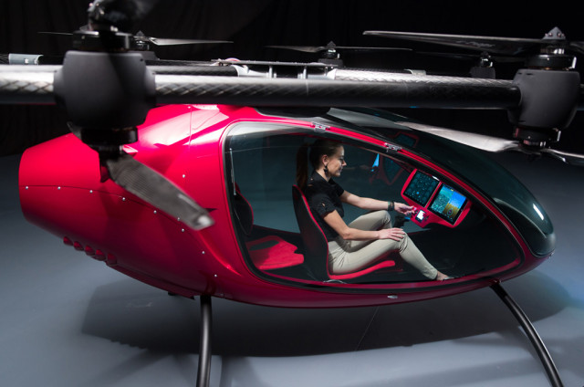 Passenger Drone autonomous manned flying vehicle Passenger Drone autonomous manned flying vehicle
