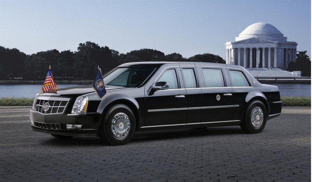 President Obama's limousine