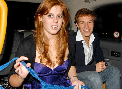 Princess Beatrice s BMW Bashed In Britain