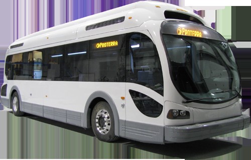 Proterra's HFC35 Hybrid-Electric Transit Bus