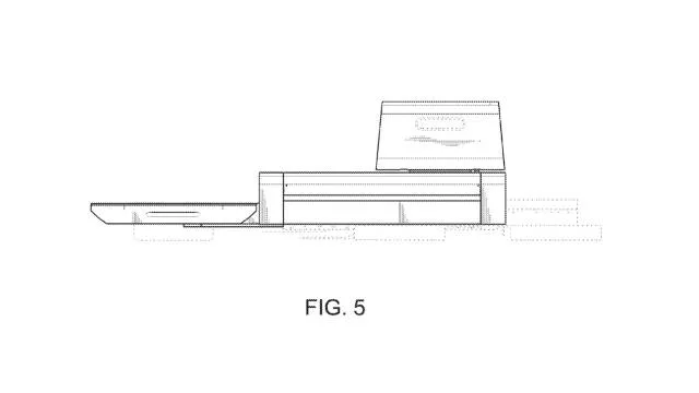 Rivian R1S camp kitchen patent image