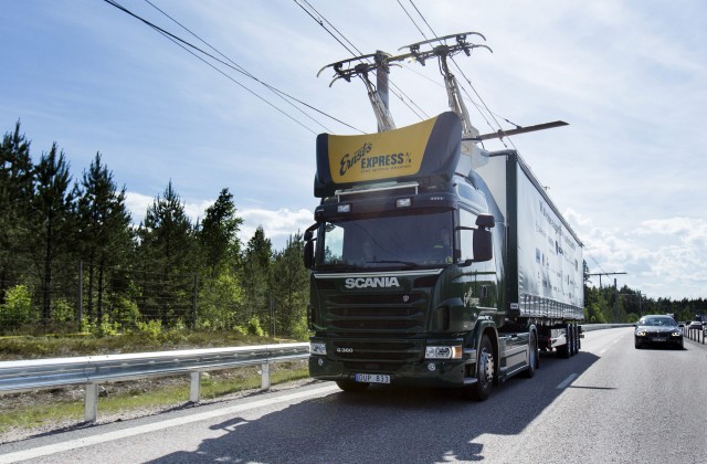 Scania hybrid truck concept designed for 