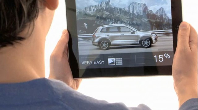 Screencap from a video promoting VW's new magazine, DAS.
