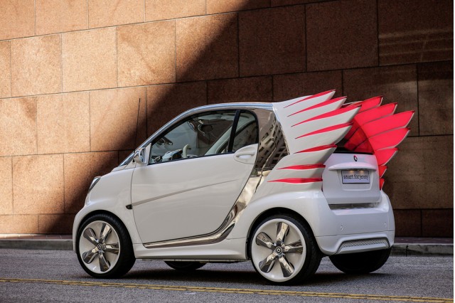 Smart 'Forjeremy' Electric Drive art car