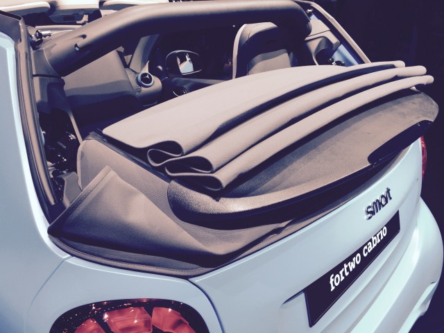 2017 Smart ForTwo Cabrio, 2015 Frankfurt Auto Show