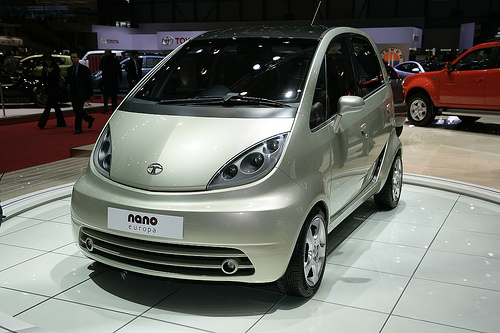 Tata Nano Europa at Geneva Auto Show