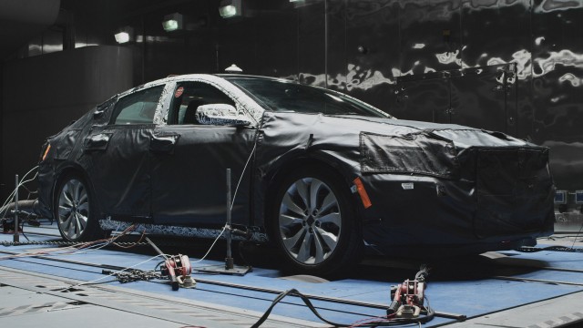 Teaser for 2016 Chevrolet Malibu debuting at 2015 New York Auto Show