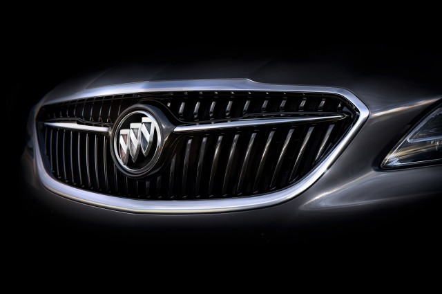 Teaser for 2017 Buick LaCrosse debuting at 2015 Los Angeles Auto Show