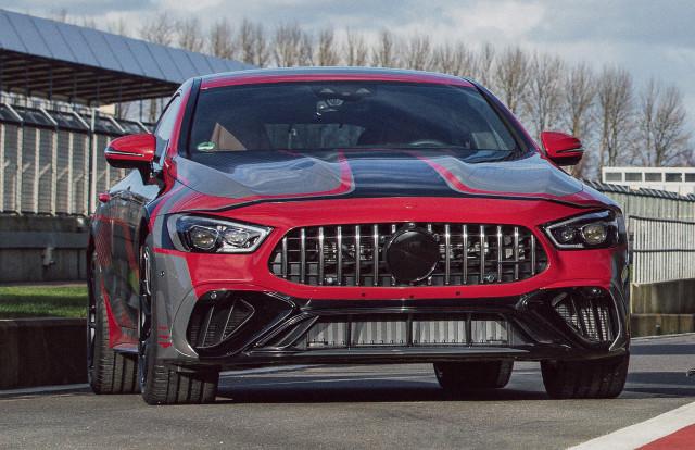 22 Mercedes Benz Amg Gt 4 Door Coupe Spy Shots Mild Update For Super Sedan