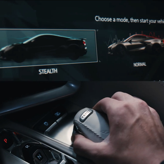 Teaser for 2024 Chevrolet Corvette E-Ray debuting on Jan. 17, 2023