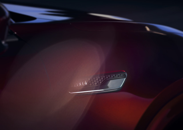 Teaser for 2024 Mazda CX-90 debuting in January 2023