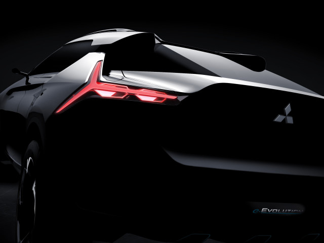 Teaser For Mitsubishi E Evolution Concept Debuting At 2017 Tokyo Motor Show