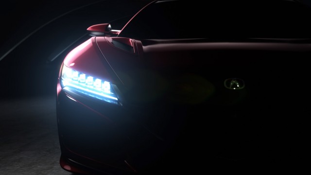 Teaser for new Acura NSX debuting at 2015 Detroit Auto Show