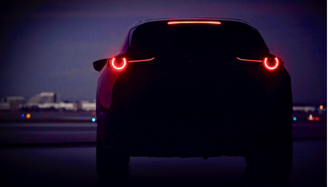 Teaser for new Mazda SUV debuting at 2019 Geneva auto show