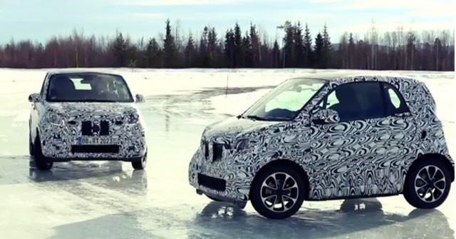 Teaser for new Smart Fortwo and Forfour